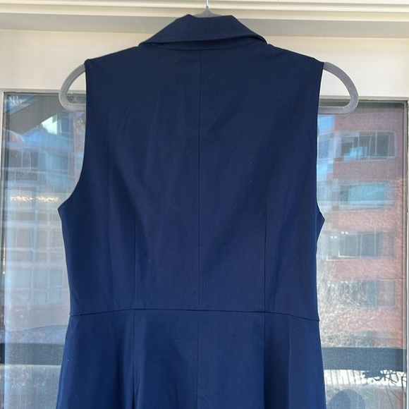 NWT JCREW Blazer-dress in bi-stretch cotton - Picture 7 of 10